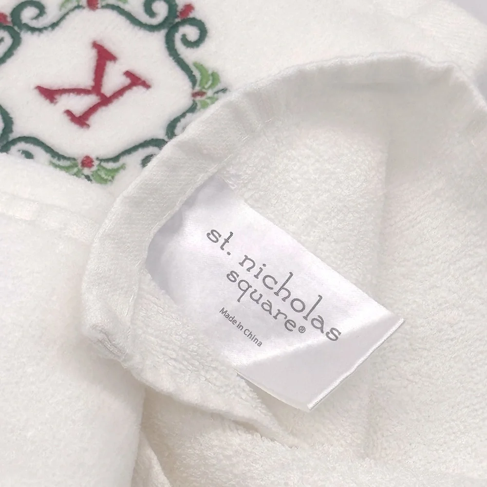St. Nicholas Square® Monogram Hand Towel Set